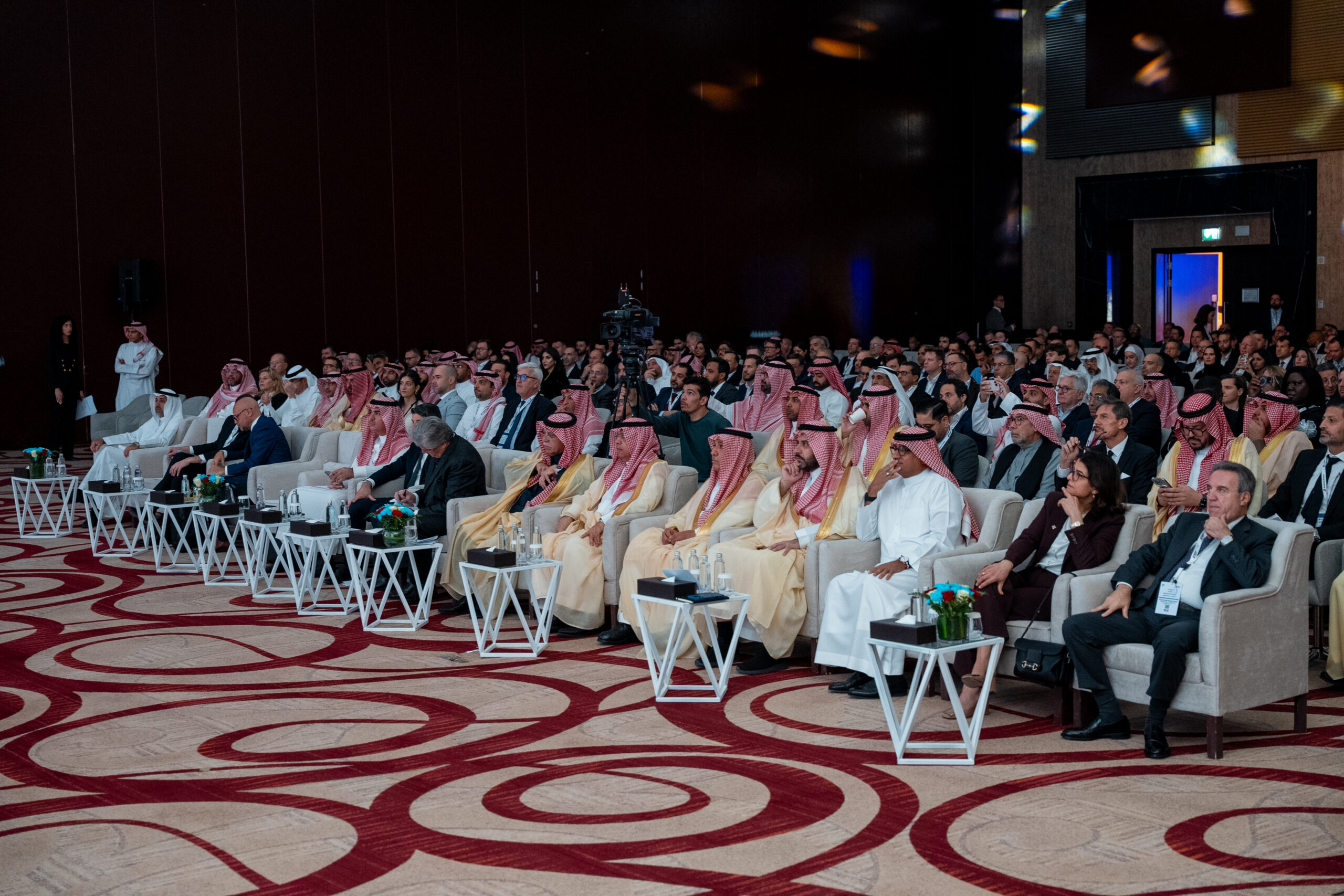 The plenary audience
