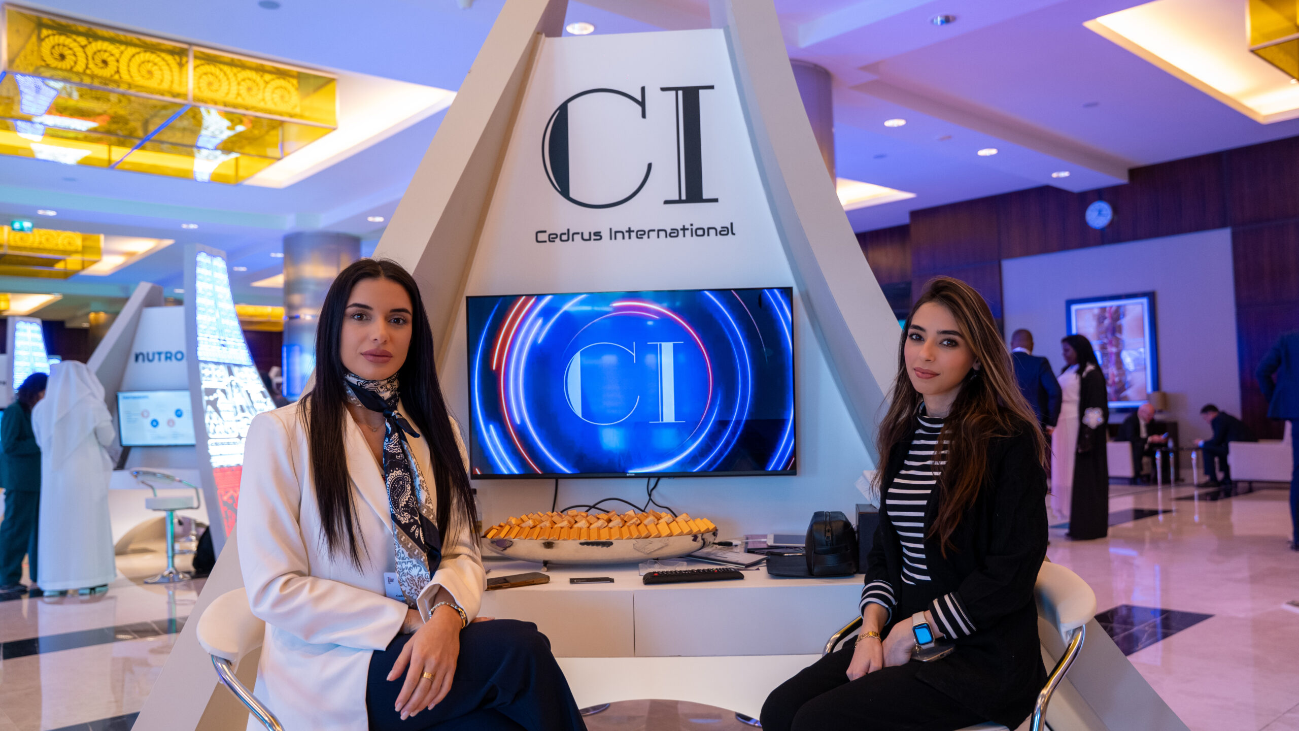 The House of Ci stand at the French-Saudi Business Forum