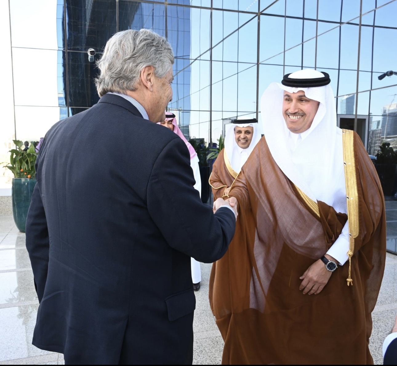 The welcome at the door of Riyadh Digital City