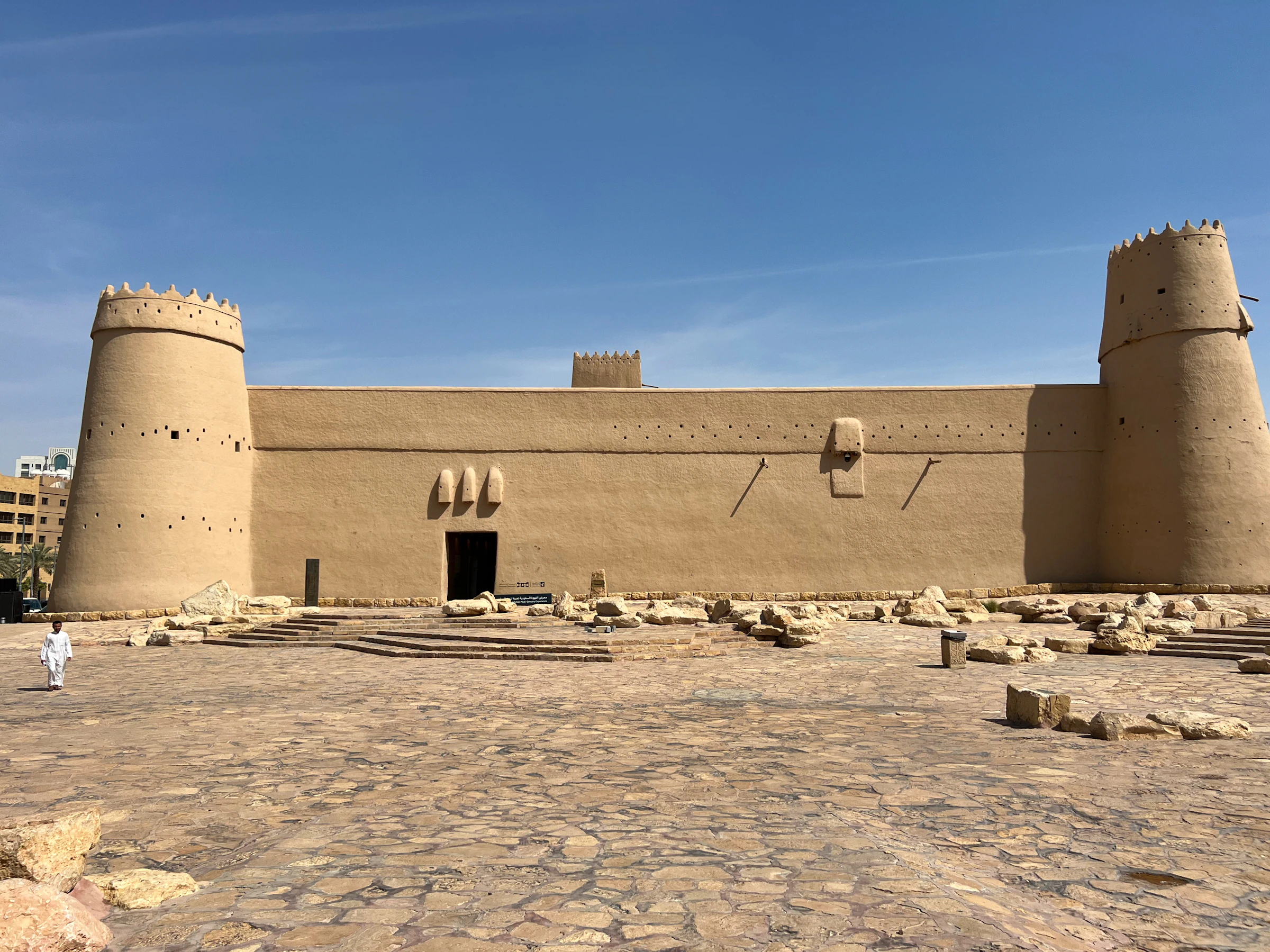 A mud-brick fort of the Najd